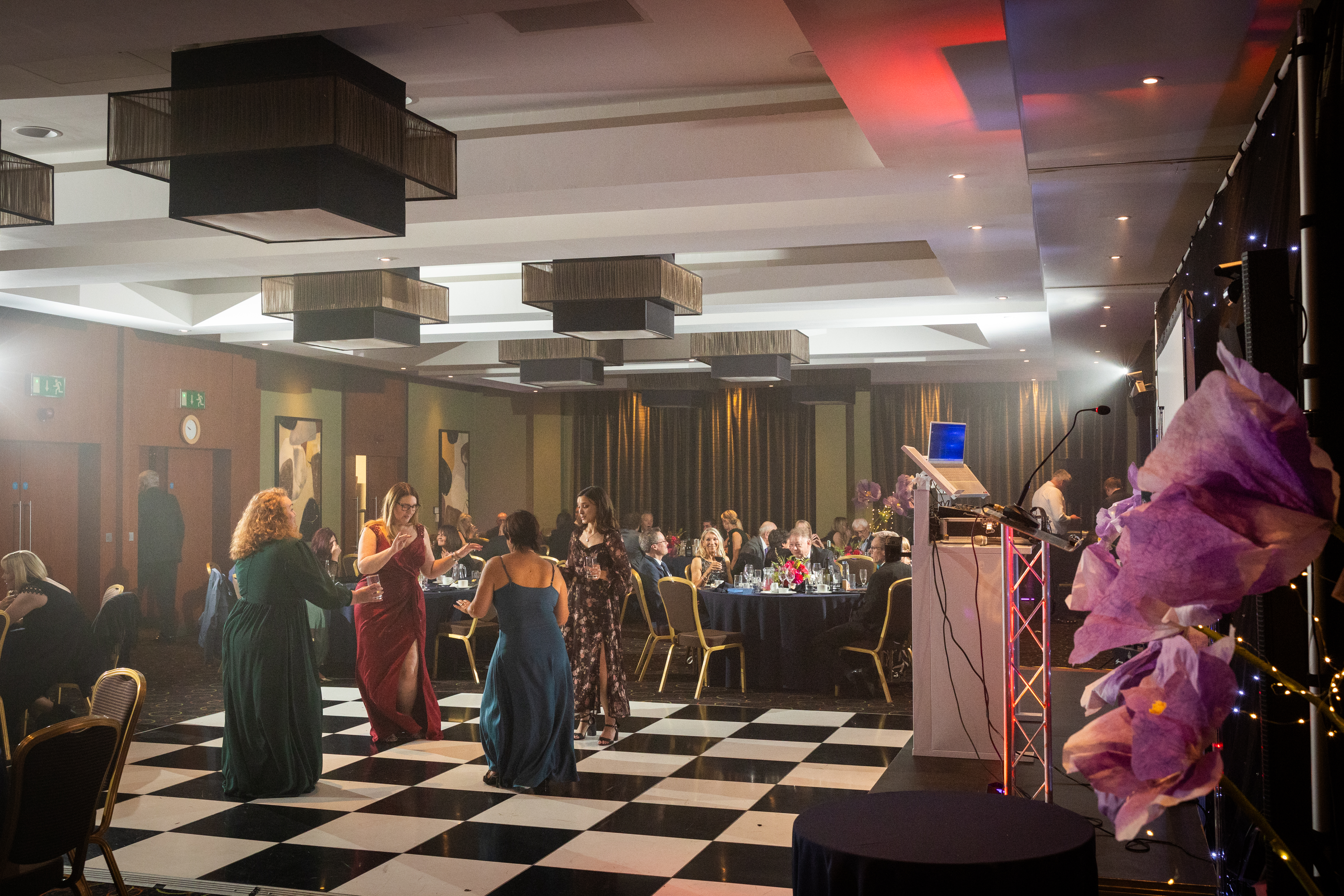 Awards evening atmosphere