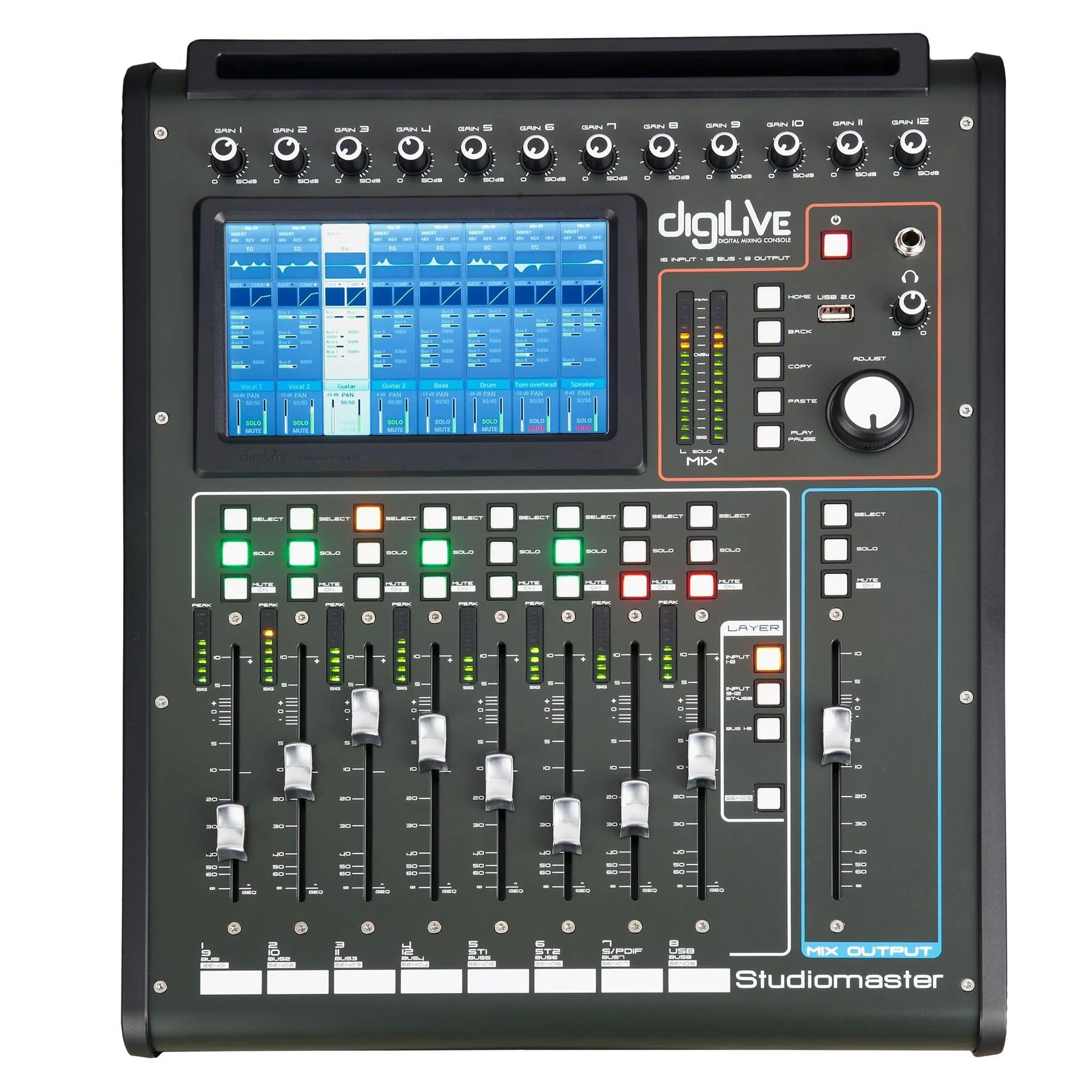 Studiomaster DigiLive 16 digital mixing console