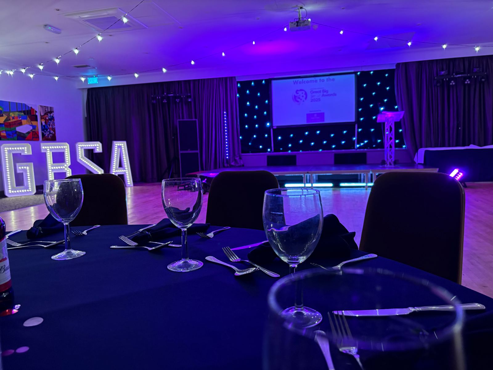Event production and lighting