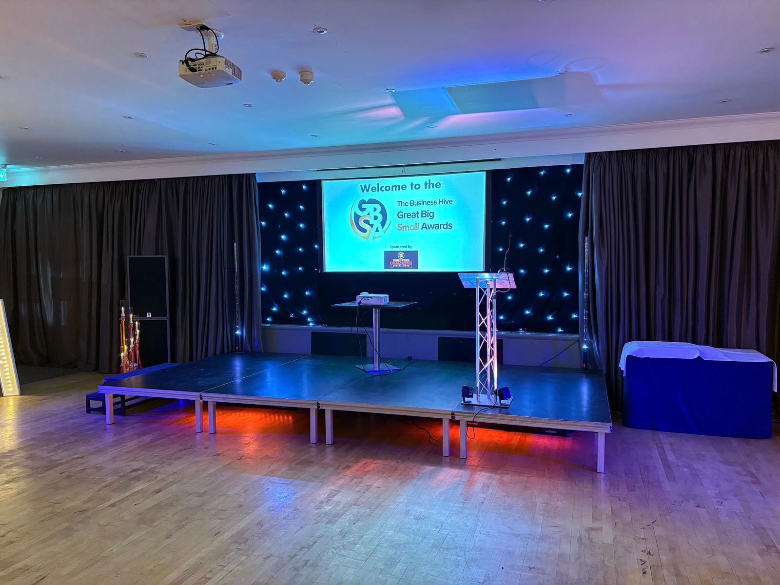 Event production and lighting